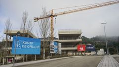 Las obras quedaron paralizadas el pasado verano.