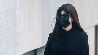 Jesica Rodr�guez, a su llegada a la Audiencia Nacional