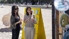 Yoya Neira acudi� a la inauguraci�n del puesto