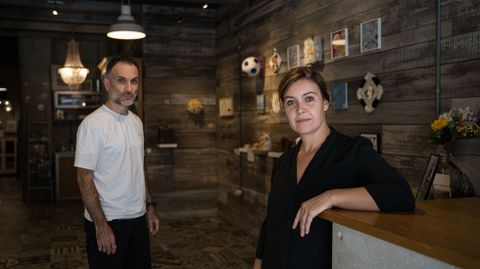 Vicente Muñiz y María Magán están al frente de la galería desde su apertura