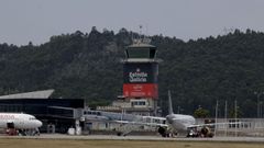 Imagen de archivo del aeropuerto de Alvedro