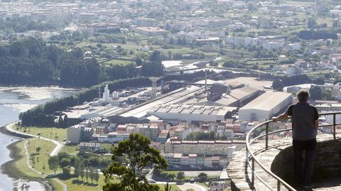 Instalaciones de Megasa en Xuvia, en foto de archivo