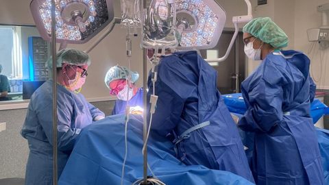 Quir�fano n�mero 20 del HULA, que se dedica a cirug�as ambulatorias