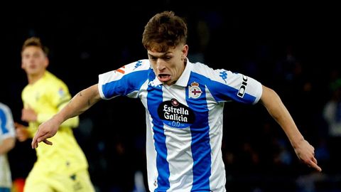 Diego Gómez, en un partido de esta temporada