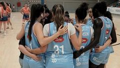 Las c�lticas durante un momento del partido celebrado en Vilagarc�a