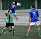 Las expulsiones deciden en el partido Ba��as-Coristanco.
