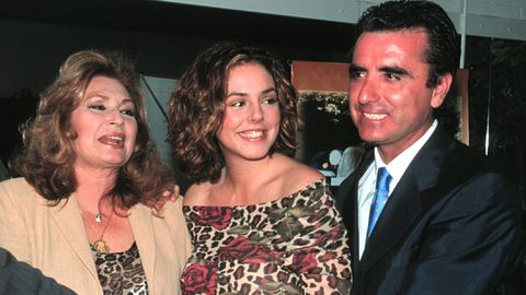 Roc�o Jurado, junto a su hija Roc�o Carrasco y Ortega Cano