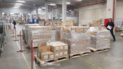 Material de protecci�n adquirido por la Xunta