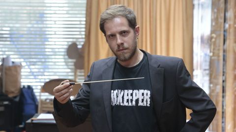 Lucas Blanco es el nuevo director del Orfe�n Herculino.
