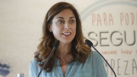 Tristana Moraleja, nmero 4 del PP por A Corua