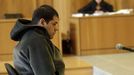 Javier Estrada, durante el juicio en la Audiencia Provincial