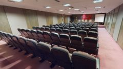 En la imagen, de archivo, el sal�n de actos que utilizaba la C�mara en el local del Ensanche
