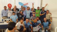 La celebraci�n del 25 aniversario de la Federaci�n de Pe�as, en im�genes