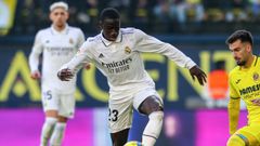 Ferland Mendy.Ferland Mendy con el Real Madrid