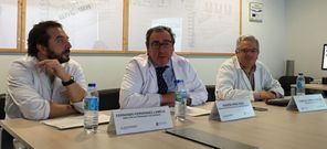 Fernando Lamelo, Ram�n Ares y Carlos L�pez Somoza