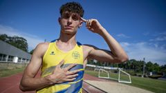 V&aacute;zquez se entrena con la vista puesta en el campeonato de Espa&ntilde;a.