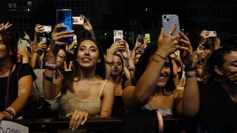 P�blico asistente al concierto de Abraham Mateo.