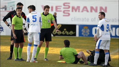 Partido entre Boiro y Choco - Tercera División