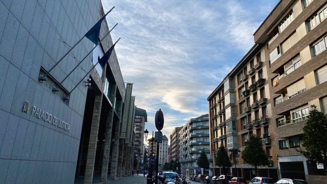 Imagen de los juzgados de Oviedo