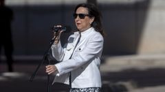 Margarita Robles, en un acto en Madrid