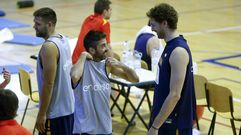 Pau Gasol, en la concentraci�n de la selecci�n espa�ola