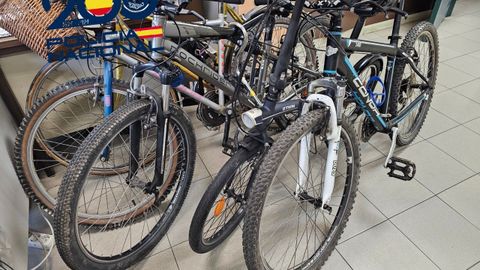 Bicicletas recuperadas