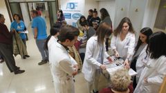 Imagen de archivo de una mesa informativa de la Asociacin de Diabetes Ferrolterra