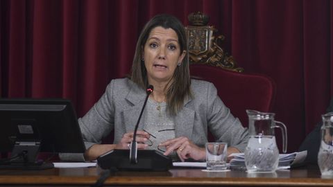 La alcaldesa de Lugo, Lara Mndez