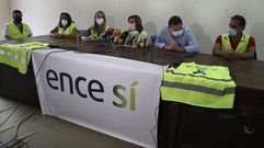 Representantes de Comisiones Obreras en Ence Pontevedra
