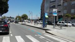 Una de las zonas 2H en Mar�n est� en la calle Ej�rcito y Marina