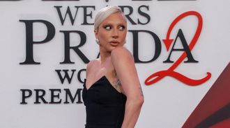 Lady Gaga, el pasado mes de abril en la presentaci�n de �El diablo viste de Prada 2�