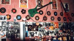 Aspecto de la barra de La Caverna