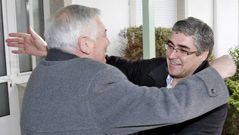 Guillerme y Aymerich, ayer en Santiago