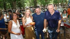Del R�o, Garc�a, Calo y Sestayo, tambi�n disfrutaron de Festa dos Callos.