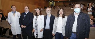 El paciente, con ponentes de Tierra de Hombres, Fundaci�n Jove y Chuac. 