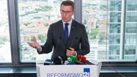 Feijoo, esta ma�ana en un acto en Madrid