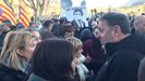 Junqueras abandona la manifestacin independentista de Barcelona entre gritos de traidor