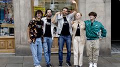 As� fue una de las �performances� sorpresa de P�bulo Teatro en Compostela por la Semana Europea de la Movilidad