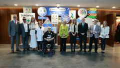 Los galardonados en los Premios Solidarios Grupo Social ONCE 2026