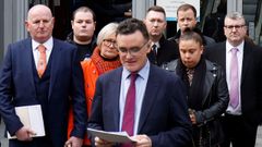 Richard Scorer, el abogado de once familias de v�ctimas del atentado del Manchester Arena.