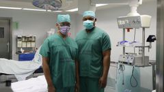 Manuel Monteiro y Leonel Joao da Silva aprender�n sobre cirug�a durante seis meses