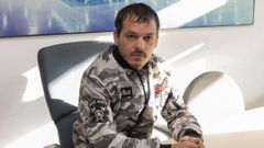 V�ctor Manuel Amado S�nchez ayer en la delegaci�n de La Voz de Galicia en Carballo