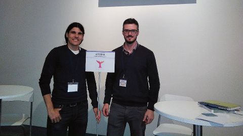 Pedro S�ez y Carlos Gonz�lez, de Neosentec.Pedro S�ez y Carlos Gonz�lez, de Neosentec