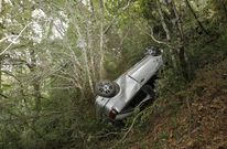 Accidente de tr�fico en Navia de Suarna