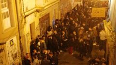 Imagen de archivo de una noche de fiesta en la calle Vista