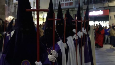 Procesi�n de la Virgen de los Dolores, que abre la Semana Santa en A Coru�a
