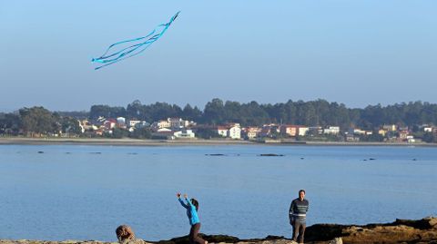Playa de Barra�a, en Boiro