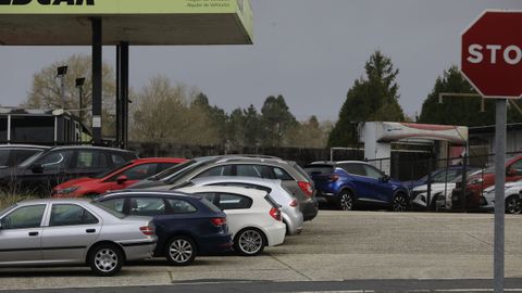 Imagen de archivo de una estacin de servicio