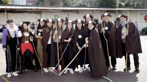 Fiestas de carnavales en los colegios de Barbanza