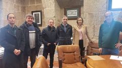 Reuni�n de los empresarios del �rea industrial de O Carballi�o con el alcalde
